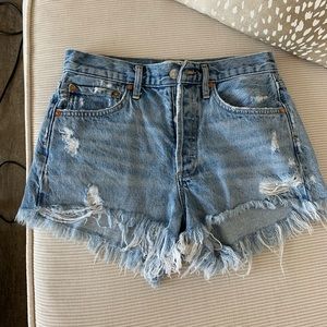 Agolde Jean shorts